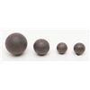Image 1 : Lot of 4 different size iron Civil War era iron  cannon grape shot balls, varying in size from 1”  t