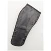 Image 2 : Tooled single loop leather holster for a SAA  5-1/2” revolver with metal studs, un-marked, in  overa