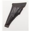 Image 2 : Scarce Civil War handmade flap holster for  percussion Manhattan pistol with 4” barrel. The  button