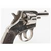 Image 6 : The American DA revolver, .32 cal., 2-1/2” octagon  barrel, nickel finish, checkered hard rubber  gr