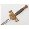 Image 10 : Lot of 2 swords with scabbards including a U.S.  sword by ED Moulin & Bro., Greenville, Ill. with  e
