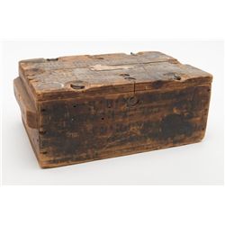 Frankford Arsenal shipping box addressed to Col.  J.E. Yates. Late 19th to early 20th century. For