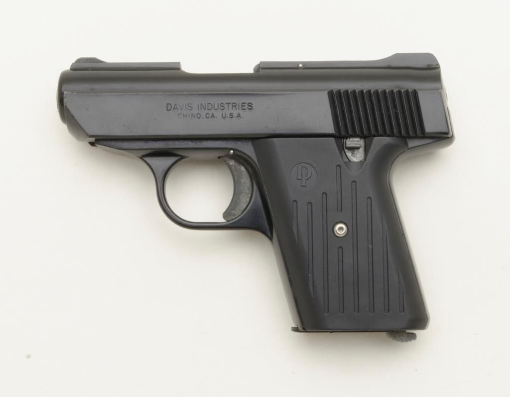Davis Industries Model P380 semiauto pistol, 3” barrel, black finish