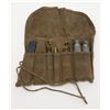 Image 7 : Collector’s lot consisting of a U.S. cartridge  pouch, a German cleaning kit marked “Ag m/42B” on  a