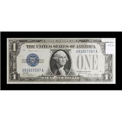 U.S. One Dollar Silver Certificate, Series of  1928A, choice uncirculated condition.    Est.:   $100
