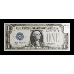 U.S. One Dollar Silver Certificate, Series of  1928A, choice uncirculated condition.    Est.:   $100