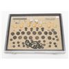 Image 2 : Lot of USMC uniform button, ordinance flaming bomb  metal uniform insignias and misc. mementos  desc