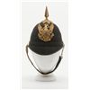 Image 1 : U.S. dress helmet for infantry showing insignia  with numeral 8 in very good condition retaining  sp