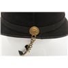 Image 4 : U.S. dress helmet for infantry showing insignia  with numeral 8 in very good condition retaining  sp