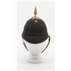 Image 7 : U.S. dress helmet for infantry showing insignia  with numeral 8 in very good condition retaining  sp