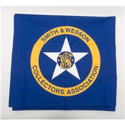 Smith & Wesson Association table cloth; for gun  show displays, etc.   Est.:  $25-$50.