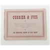 Image 1 : Lot of 6 color Currier & Ives Litho reproductions  by Donald Art Co., Inc. N.Y., each approx. 9” x