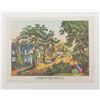 Image 2 : Lot of 6 color Currier & Ives Litho reproductions  by Donald Art Co., Inc. N.Y., each approx. 9” x