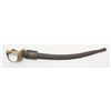 Image 1 : Interesting saber with cast brass floral hilt and  bone grip showing Mexican-style Eagle head pommel