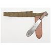 Image 2 : U.S.M.C. marked bolo with scabbard also marked  “Boyt” and “U.S.M.C.” dated 1944 and both in good  t