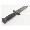 Image 13 : Lot of 2 military knives as described. Number 1 is  a U.S. utility or fighting knife marked Camillus