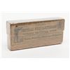 Image 1 : Cartridge box only showing Creedmore shooter and  marked “central fire target cartridges for  practi