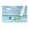 Image 1 : Edward Hopper Ground Swell, 1939 Sailing Art Print