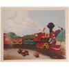 Image 1 : Disney Train Fourth of July Patriotism Art Print