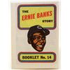 Image 1 : 1971 TOPPS ERNIE BANKS #14 BASEBALL CARD BOOKLET