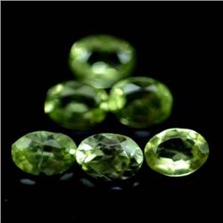 LOT OF 5.75 CTS. OF GREEN PAKISTAN PERIDOT - 38 PIECES