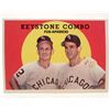 Image 1 : 1959 TOPPS NELLIE FOX / LUIS APARICIO #408 BASEBALL CARD