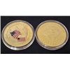 Image 1 : BETSY ROSS FLAG .999 GOLD CLAD COLLECTIBLE COIN