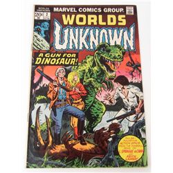 1973 WORLDS UNKNOWN #2 COMIC BOOK