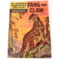 1954 FANG AND CLAW #123 COMIC BOOK