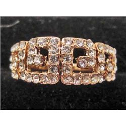 AUSTRIAN CRYSTAL RING - SIZE 9