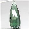 Image 1 : 20.82 CT. GREEN URUGUAY AMETHYST