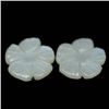 Image 1 : LOT OF 3.28 CARVED PINKISH GRAY INDIA MOONSTONE