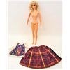 Image 1 : 1968 BLONDE LIVING BARBIE DOLL WITH CLOTHES
