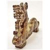 Image 1 : CARVED JADE DRAGON STATUE