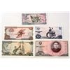 Image 1 : 5 PIECE NORTH KOREAN 1978 BANK NOTE SET