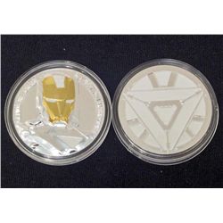 IRON MAN THE AVENGERS .999 SILVER CLAD 1 OZ. COIN