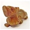 Image 1 : CARVED JADE BEAST STATUE