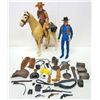Image 1 : LARGE LOT OF 1960'S MARX MISC. FIGURES, PARTS & ACCESSORIES