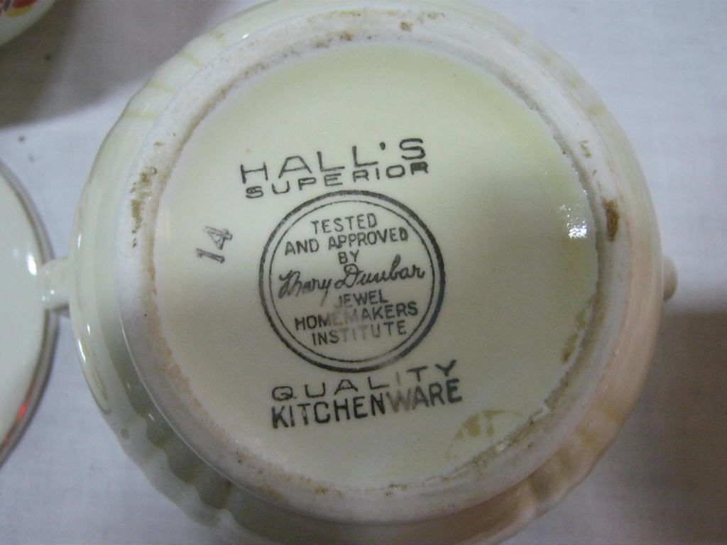 Jewel Tea Cream,Sugar,Salt,Pepper,Butter Jewel Tea Cream,Sugar,Salt