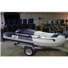 Image 2 : GREY/GREY GREAT PACIFIC 4  PERSON RXK300 10FT SOFT BOTTOM ROLL UP INFLATABLE BOAT