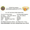 Image 2 : APP: 0.7k 14 kt. Gold, 0.81CT Oval Cut Citrine Quartz Ring