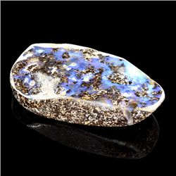 APP: 2.9k 23.75gm Freeform Cut Boulder Opal Gemstone