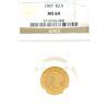 Image 1 : *1907 $2.5 U.S. MS 64 NGC Liberty Head Gold Coin