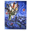 Image 1 : MARC CHAGALL La Dormeuse Aux Fleurs Print, I181 of 500