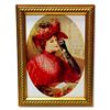 Image 1 : Museum Framed Coca-Cola Advertising  9.75x12.5
