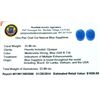 Image 2 : APP: 1.6k 33.99CT Oval Cut Blue Sapphire Parcel