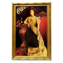 Museum Framed Coca-Cola Advertising  11.75x17.5