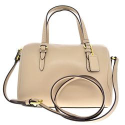 ^Brand New Coach Sand Peyton Bennett  Mini Satchel Purse