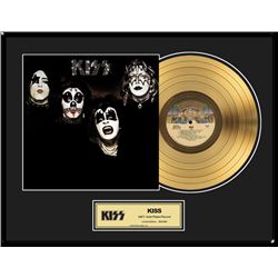 KISS ''KISS'' Gold LP