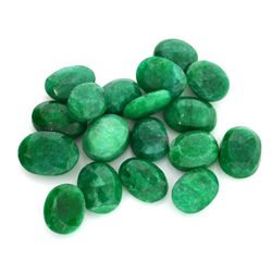 APP: 13.9k 101.77CT Oval Cut Emerald Parcel